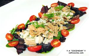 Ensalada De Brotes Tiernos Con Aliño De Melva O Atún