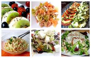 6 Ensaladas Variadas