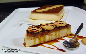 Flan De Galletas María