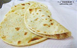 Tortillas De Trigo Rápidas Y Fáciles ( 3 Ingredientes )