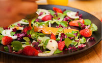 Ensalada De Atún A La Parrilla Con Melocotón A La Canela
