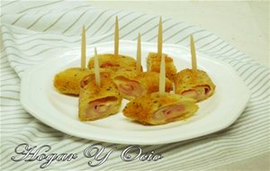 Rollitos De Jamón Y Queso
