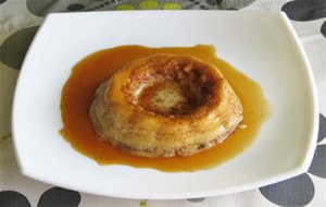 Flan De Café En Microondas
