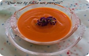 Crema De Calabaza, Zanahorias, Boniato Y Naranja
