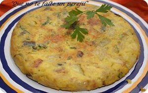 Tortilla De Patatas Y Gurumelos
