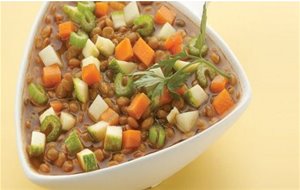 Lentils With Vegetables / Lentejas Con Verduras