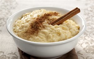 Arroz Con Leche Con Manzana Rallada
