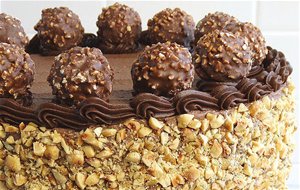 Tarta Ferrero Rocher
