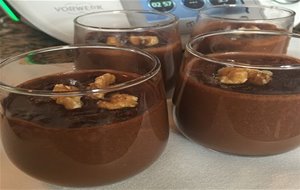 Natillas De Chocolate Con Nueces
