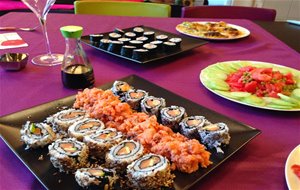 Sushi Futomaki Y Uramaki 
