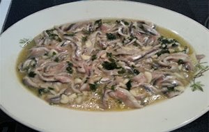 Boquerones En Vinagre Con Ajo Y Perejil
