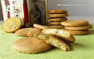 Galletas De Limón Sin Mantequilla Y Sin Lactosa
