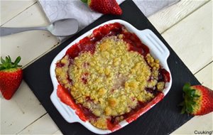 Crumble De Fresas
