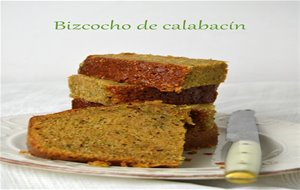 Bizcocho De Calabacín
