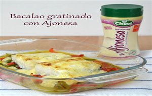 Bacalao Gratinado Con Ajonesa De Choví
