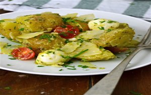 Ensalada De Patatas Con Pesto. Fácil, Rápida Y &#161;deliciosa!
