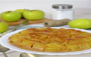 Tarta De Manzana Sin Horno &#161;a La Sartén!
