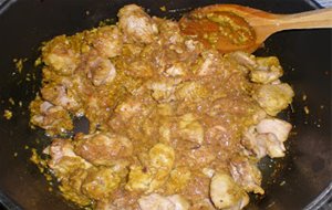 Pavo Vindaloo (un Plato De Goa)