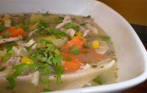 
sopa De Pollo Y Maiz
