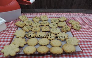 Galletas Integrales De Avena Con Queso.
