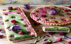 Tarta "bakewell" De Pistachos Y Frambuesas.
