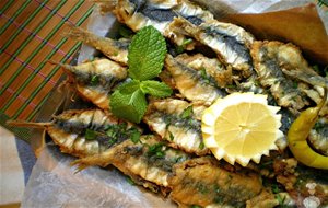 Sardinas O Boquerones En Charmoula
