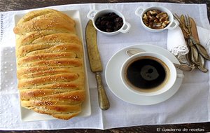 Trenza De Brioche Rellena 
