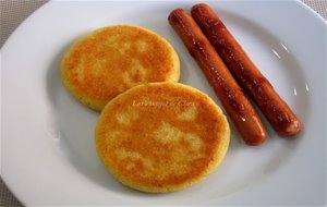 Arepas Asadas Con Queso De Burgos 
