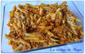 Macarrones Boloñesa (olla Gm)
