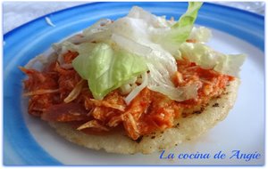 Tostadas De Tinga De Pollo (méxico)
