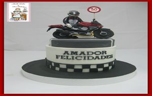 Tarta Para Un Motorista
