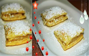 Hojaldre Relleno De Crema De Castañas - #campanasobrecampanats
