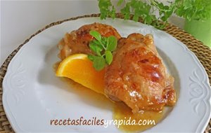 Pollo A La Naranja - Fácil - 40 Min.
