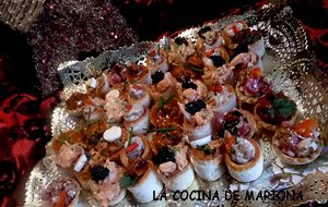 Canapés Navidad 2015