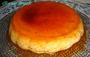 Flan De Nata Al Microondas
