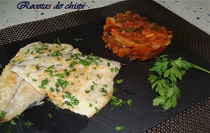 Dorada A La Plancha Con Sofrito
