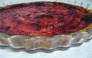 Tarta De Mascarpone Y Confitura De Cerezas 
