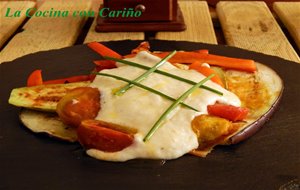 Brandada De Bacalao Con Verduras A La Plancha
