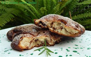 Trenza Dulce Rellena De  Chocolate Y Nueces
