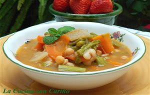 Potaje De Legumbres Y Verduras O Rancho, Como Decía Mi Madre
