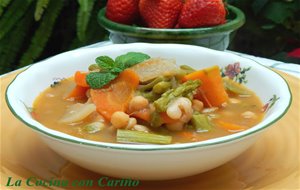 Potaje De Legumbres Y Verduras O Rancho, Como Decía Mi Madre
