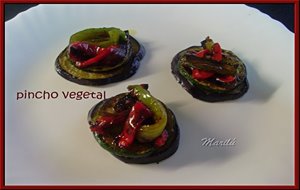 Pincho Vegetal De  Berenjena
