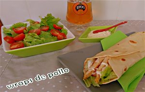 Wraps De Pollo
