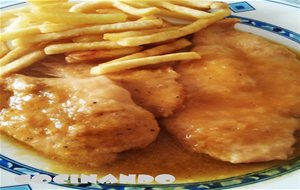 Filetes De Pollo Al Brandy
