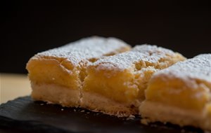 Lemon Bars O Barritas De Limón
