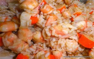 Ensalada De Arroz Con Langostinos
