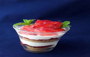 Serradura De Mascarpone Y Fresas
