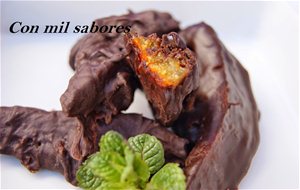 Naranjas  Caramelizadas Con Chocolate
