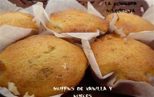Muffins De Vainilla Y Nueces
