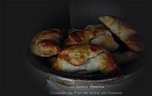 Cruasán De Pan De Leche Sin Huevos
